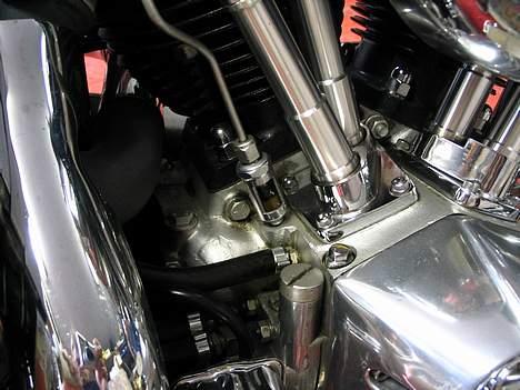 Harley Davidson Elektra Glide - simpel olietryksmåler billede 4