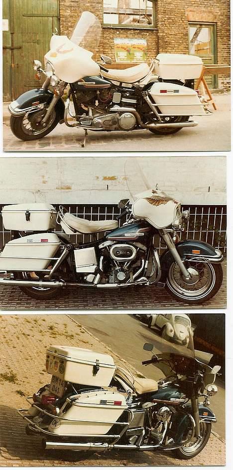 Harley Davidson Elektra Glide - dengang i 70erne billede 5