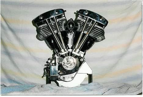 Harley Davidson Elektra Glide - lige samlet med nye indvolde billede 9