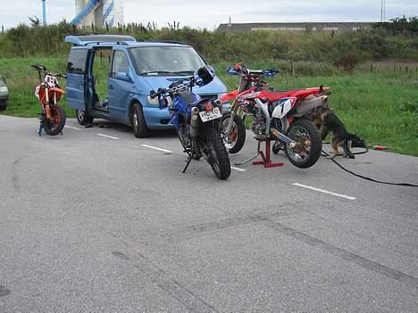 Yamaha xt660r - pause ved motard trænning i randers billede 7