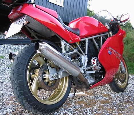 Ducati 900ss - Ducati 888 Brembo fælge i guldmetal billede 5