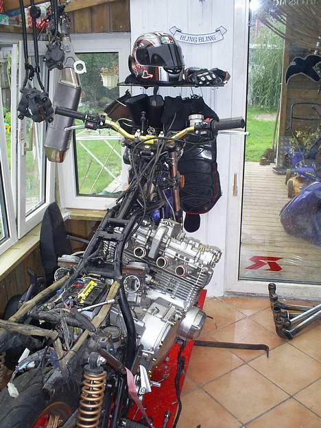 Suzuki GS 750 solgt - På vej ud.... billede 15