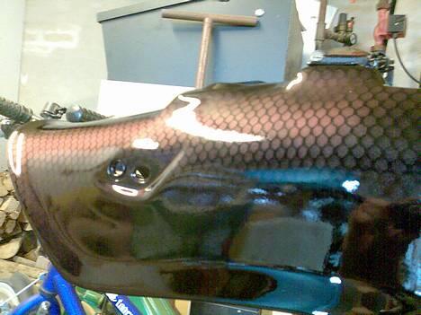 Honda VT 700c Shadow - farven er lidt forringet, den mest virkelighedstro farve er at se på billedet af forskærmen billede 12