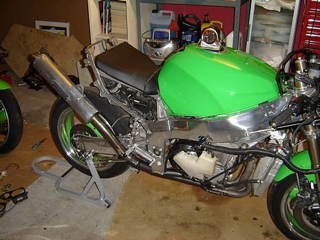 Kawasaki ZXR 750/900 M (RR) - New hi-rise mid pipe...custom made billede 4