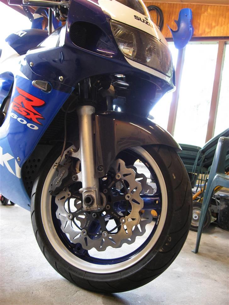 Suzuki gsxr 600 SOLGT - Nye galfer wave skiver, giver godt bid!  billede 8