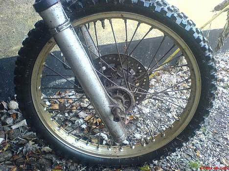 Maico crosser. - forhjulet med skivebremse, og guld kant billede 13