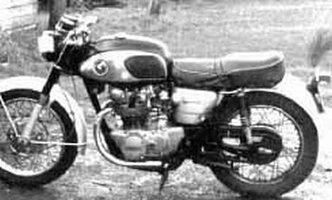 Honda CB 450 T - Som den så ud i 68´ billede 4