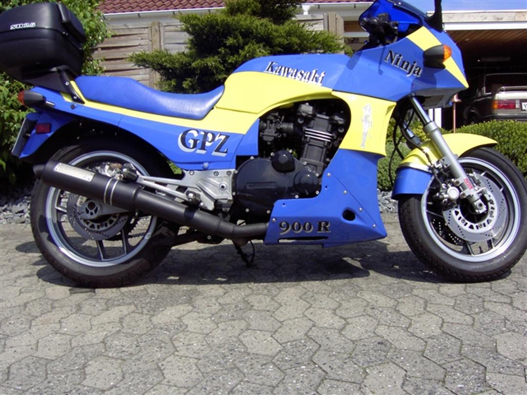 Final Bevidst Presenter Kawasaki GPZ 900 R Ninja (SOLGT) - 1987 - Når jeg stalder op for vinter...