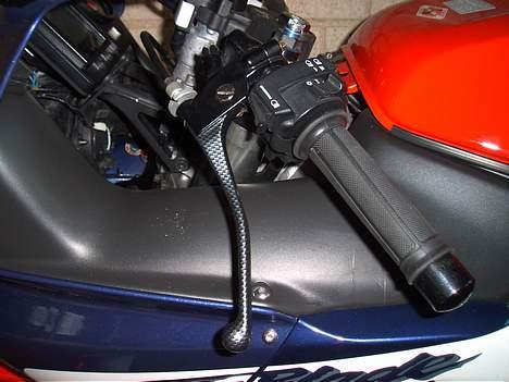 Honda cbr 929 rr fireblade - nye look alike carbon greb. billede 11