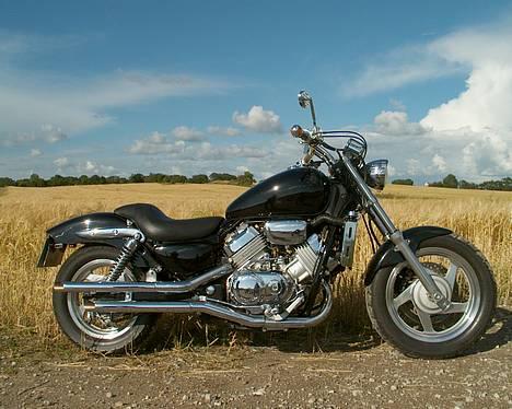 Honda VF 750 C Magna  Kan købes - Sommer 2005 - Før den blev sænket billede 5