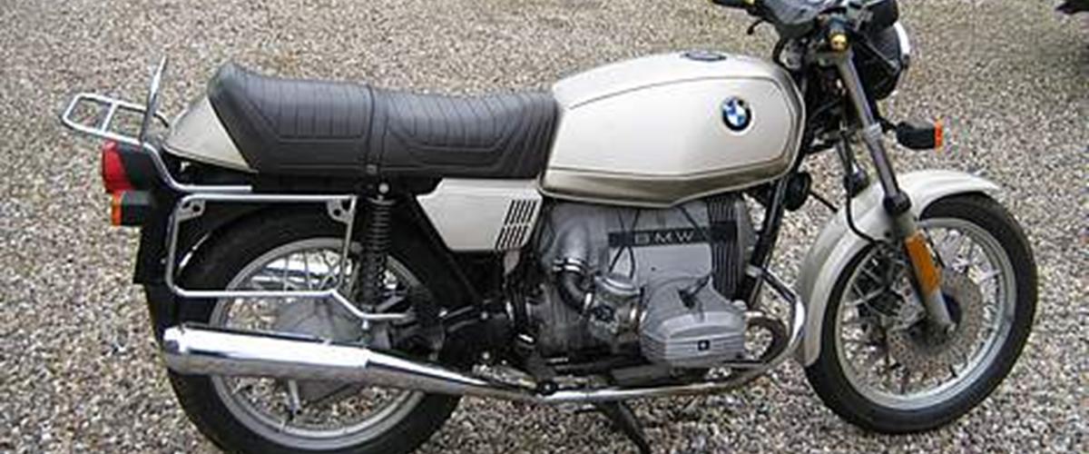 BMW R45 - 1978 - Jeg hentede BMW'en i Tyskland...