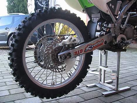 Kawasaki KX 125ccm (SOLGT)  - mit bagdæk  billede 5