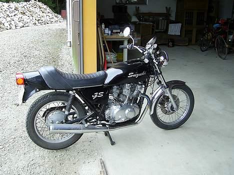 Suzuki gs 400 cafe - da jeg købe den  billede 10