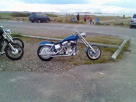 Harley Davidson svingstel - Som den står nu , taget med tlf så , tager nogle bedre til foråret billede 6