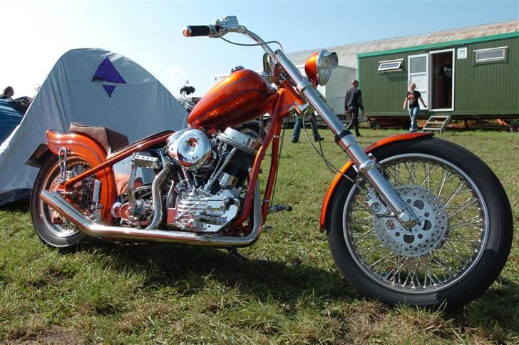 Harley Davidson Panhead Chopper - Fyns Harley Meeting billede 16