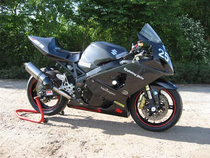 Suzuki Gsx-r 600 "Bane cykel" - RINGKØBING SKILTE har lavet alle klistermærker.. billede 5
