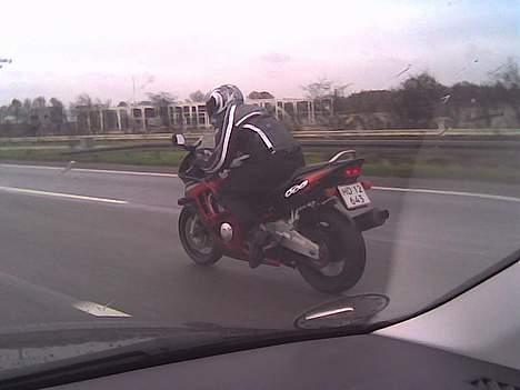 Honda CBR 600 F3  - på vej hjem fra forhandler, i regnvejr.. øv billede 17