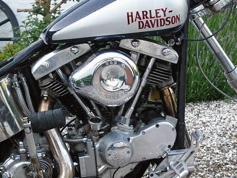 Harley Davidson stivstel pan-head *SOLGT* billede 6