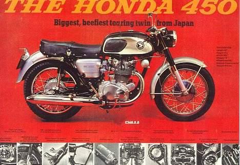 Honda CB 450 T - Store sager tilbage i ´68 billede 7