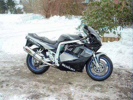 Suzuki gsxr 750 - Sådan så den ud da jeg fik den billede 9