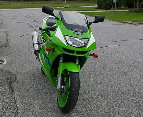 Kawasaki zx6r "SOLGT" billede 9