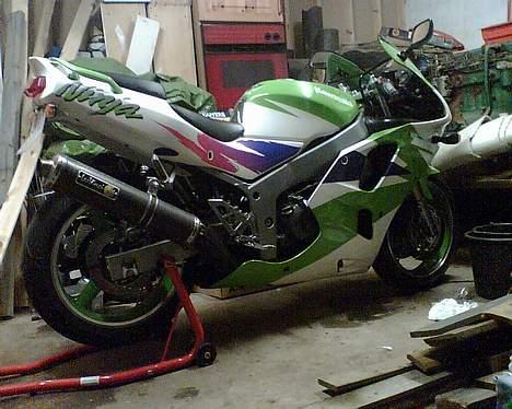 Kawasaki zx6r (TOTALSKADET) billede 5