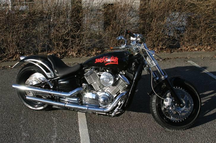 Yamaha XVS 1100 Drag Star - Dette er så min nye kværn - som den gamle bare lav, bred og rå!!! billede 2
