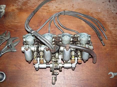 Honda CB 400F - Karburatorerne er renset og som ny indvendig! billede 10
