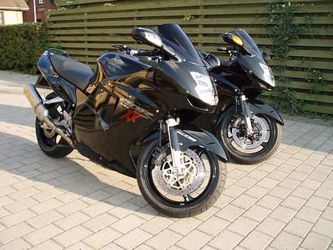 Honda cbr 1100 xx blackbird - Min bird nærmest og dunckers længst væk billede 1