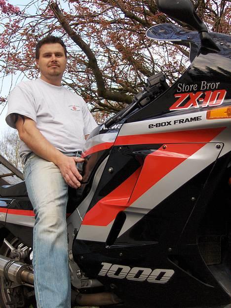 Kawasaki zzr 600 - Min kæreste og hans fede zx10..... billede 14