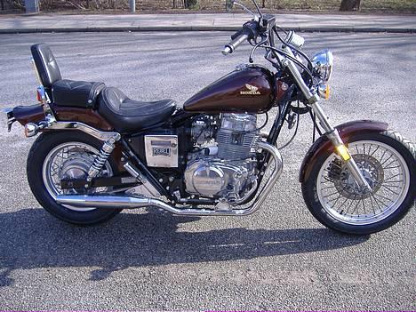 Moto Guzzi FLORIDA V65  SOLGT - min kones mc , Honda Rebel 450 billede 10