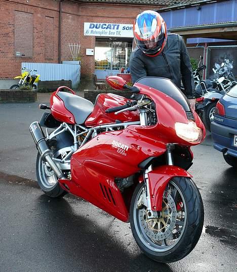 Ducati Supersport 1000DS - Jo. Der er lys i lygten. billede 4