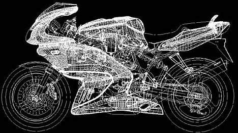 Ducati 750 Sport Dark (solgt) - X-ray billede 11