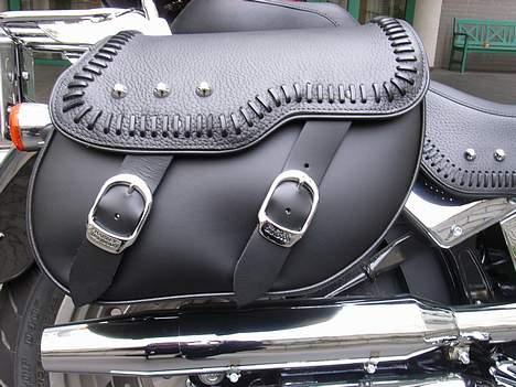 Harley Davidson Fatboy - De "rigtige" tasker det matcher sædet billede 8