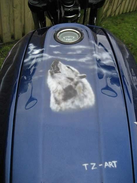 Honda Gold Wing GL 1000 K1 - Tanken set oppefra billede 2