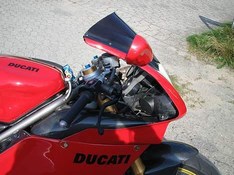 Ducati 748 årg. - Brembo brake- og Koblings- master... carbon Lygtehus... billede 4