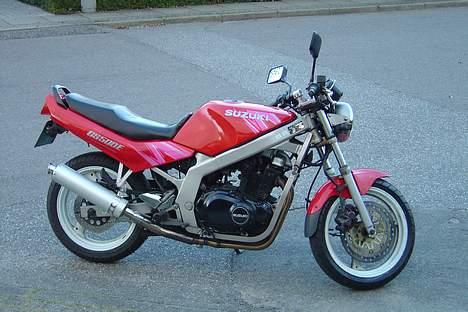 Suzuki GS 500E [SOLGT] - Som den stod, da jeg købte den september 2004 billede 2