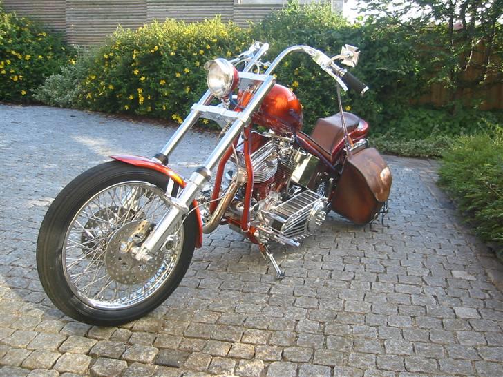 Harley Davidson Panhead Chopper - http://moourl.com/panhead billede 1