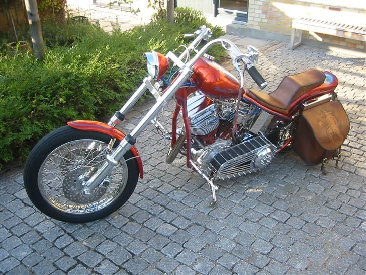 Harley Davidson Panhead Chopper billede 4