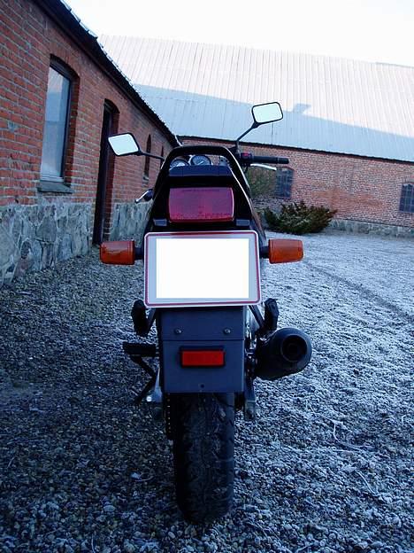 Suzuki GS 500E "SOLGT" - det eneste du ser af mig på gaden:-) billede 4