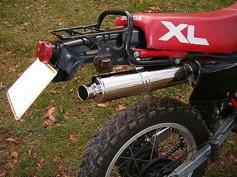 Honda XL 350 R [Nordjylland] - Sebring-potten close up. billede 3