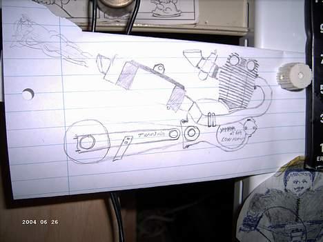 Yamaha xt 500 billede 8