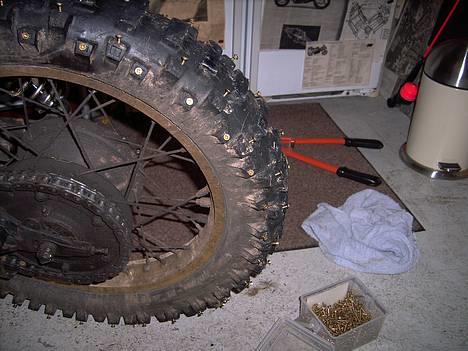 Yamaha xt 500 - Yes - så skal der køres på isen !! billede 9