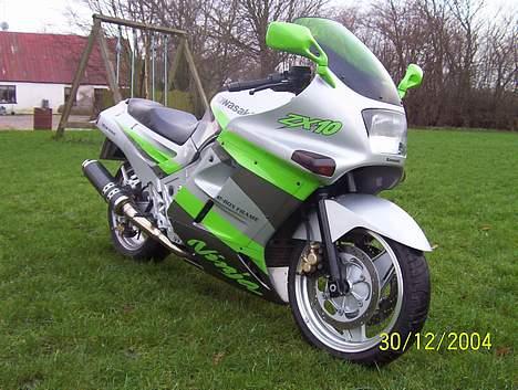 Kawasaki zx10, ninja/thisted R.I.P - højreside forfra.. billede 6