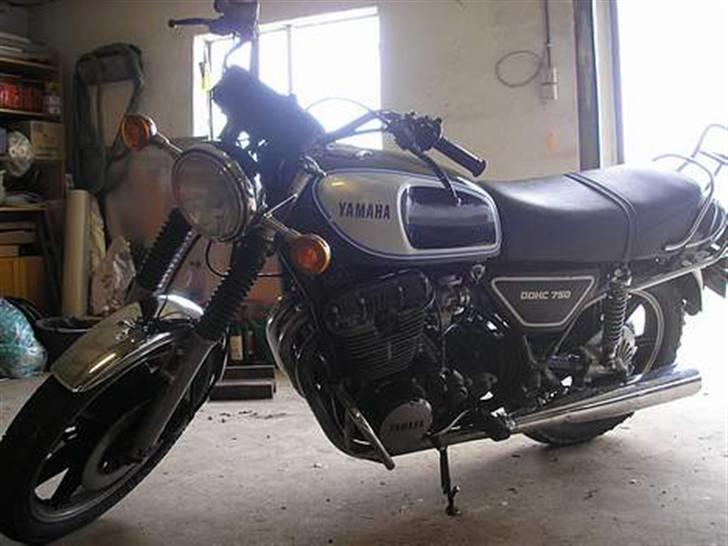 Yamaha  xs 750 - solgt - Taget hos sælger da jeg var nede og se den. billede 2