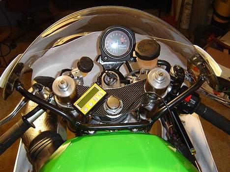 Kawasaki ZXR 750/900 M (RR) - Chopped Dash & Lap Timer (Ebay cheapy!) billede 8