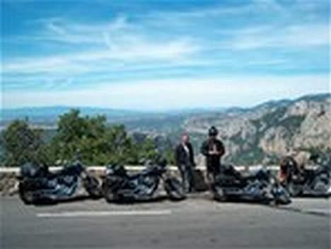 Yamaha Dragstar 650 Classic - Gorge du Verdon Sydfrankrig - bjergveje i et fantastisk område - Kan klart anbefales billede 7