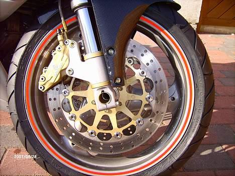 Ducati 750 S     SOLGT - rim tape, carbon skærm, nye klodser, nyt dæk billede 13