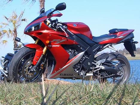 Yamaha YZF-R1 - Frøperspektiv - med eksotiske palmer og lækker badesø i baggrunden :-) billede 2