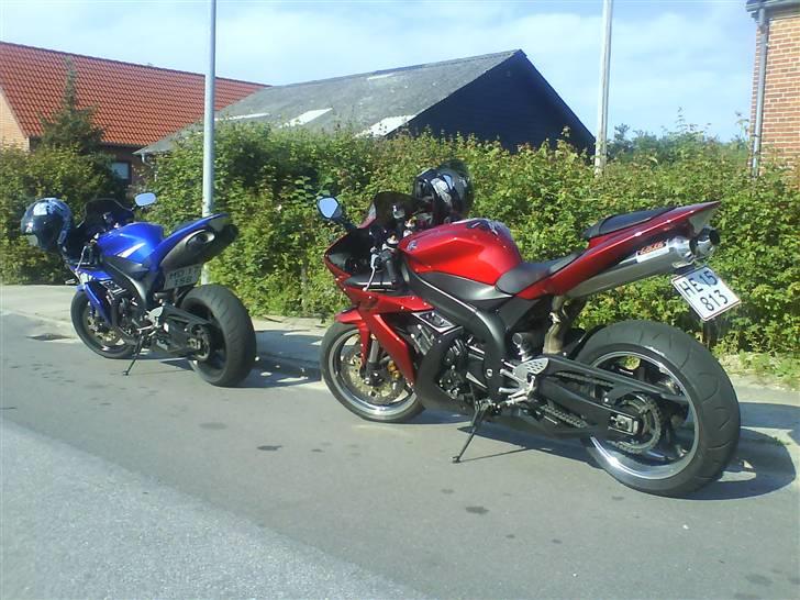 Yamaha R1 (til salg) - Mig og min kammerats R1´ere... :o) billede 20